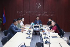 ກອງປະຊຸມອອນລາຍ ລະຫວ່າງ ກອງທຶນພັດທະນາວິທະຍາສາດ ແລະ ເຕັກໂນໂລຊີ ສປປ ລາວ ຮ່ວມກັບ ກອງທຶນວິທະຍາສາດ ແລະ ເຕັກໂນໂລຊີ ສສ ຫວຽດນາມ